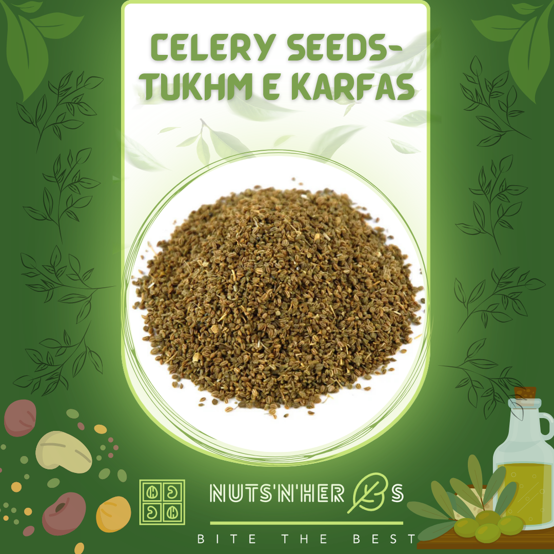 Tukhm e Karfas-Celery Seeds-تخم کرفس