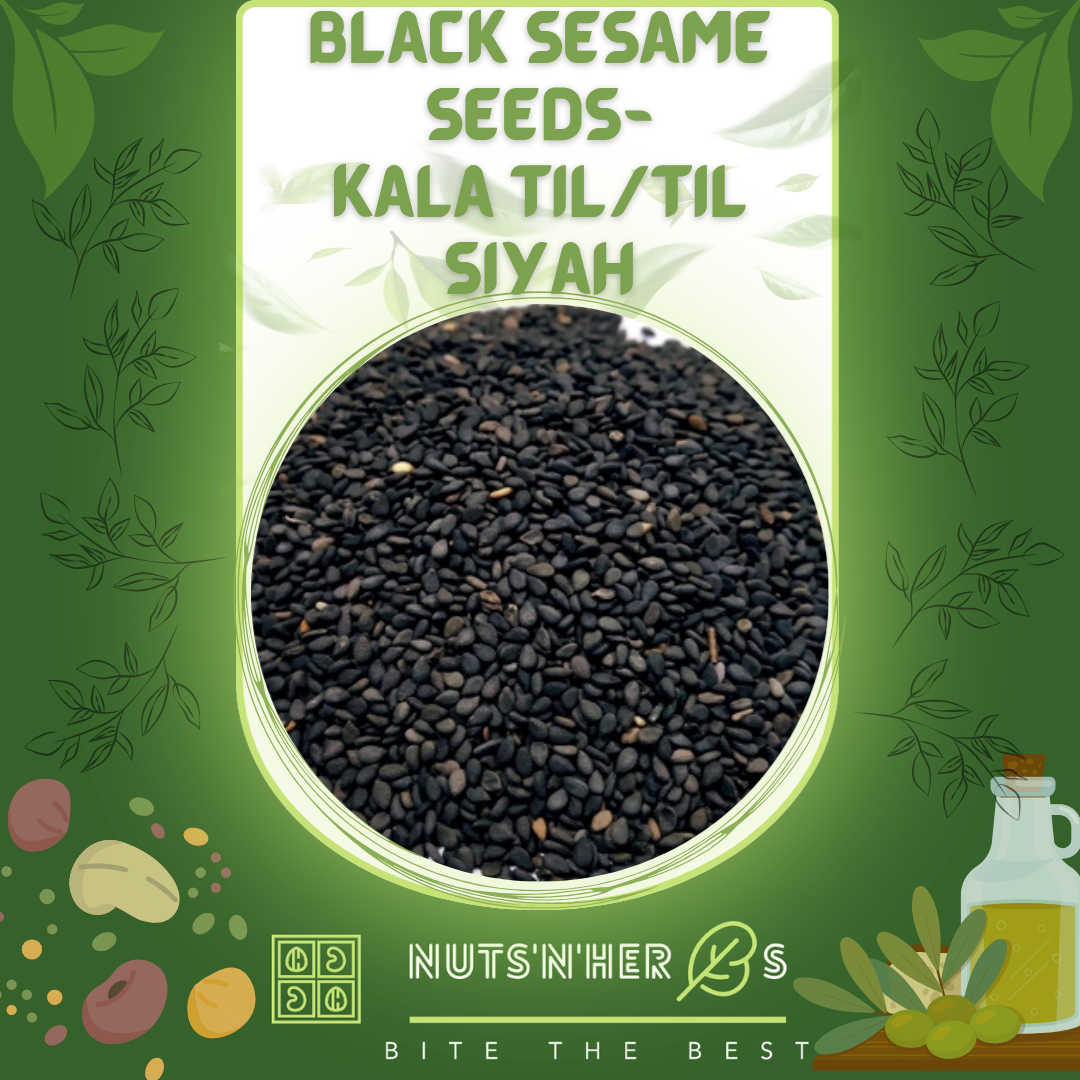 Kala Til-Black Sesame Seeds-سیاہ تل