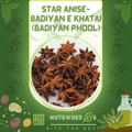 Badiyan Phool(Badiyan e Khatai)-Star Anise-بادیان خطائی