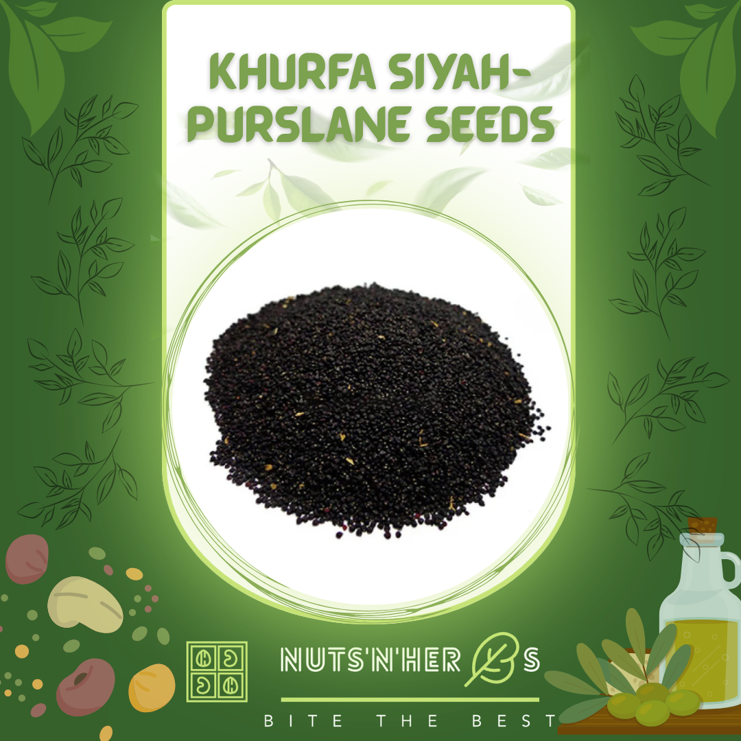 Khurfa Siyah-Purslane Seeds-خرفہ سیاہ