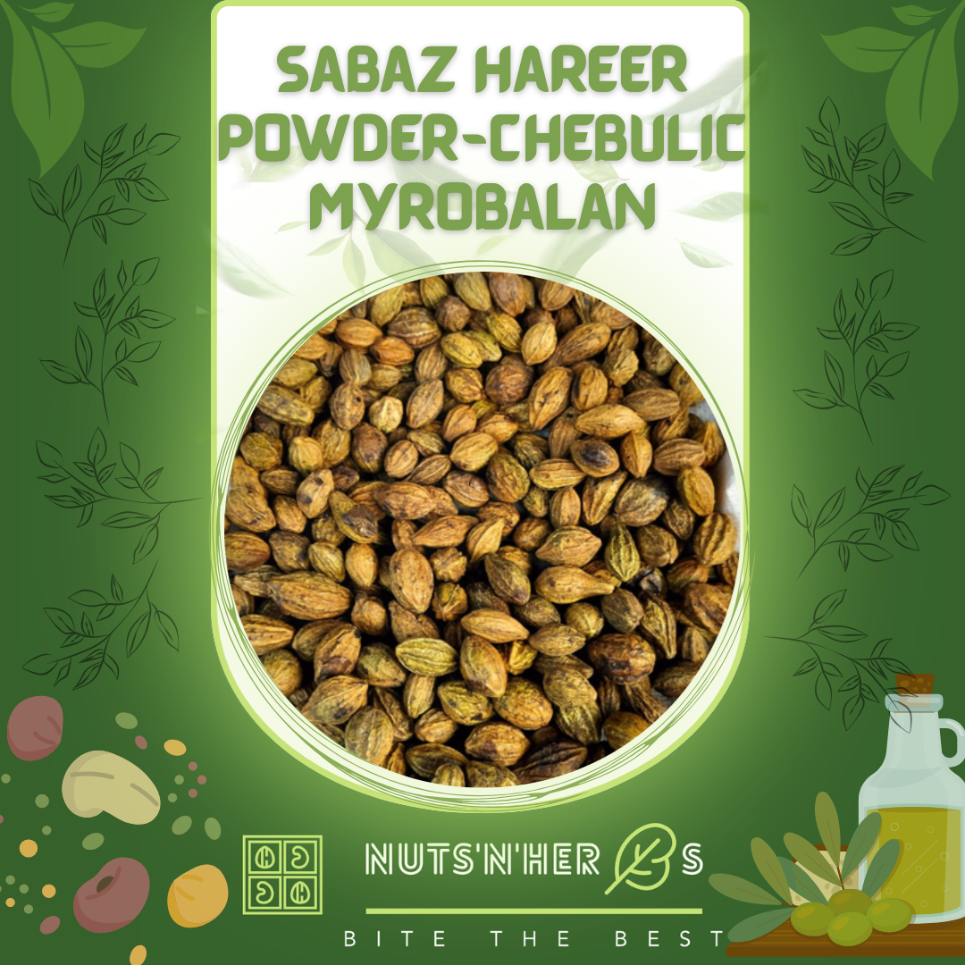 Sabaz Hareer Powder-Chebulic Myrobalan-ہریڑ سبز