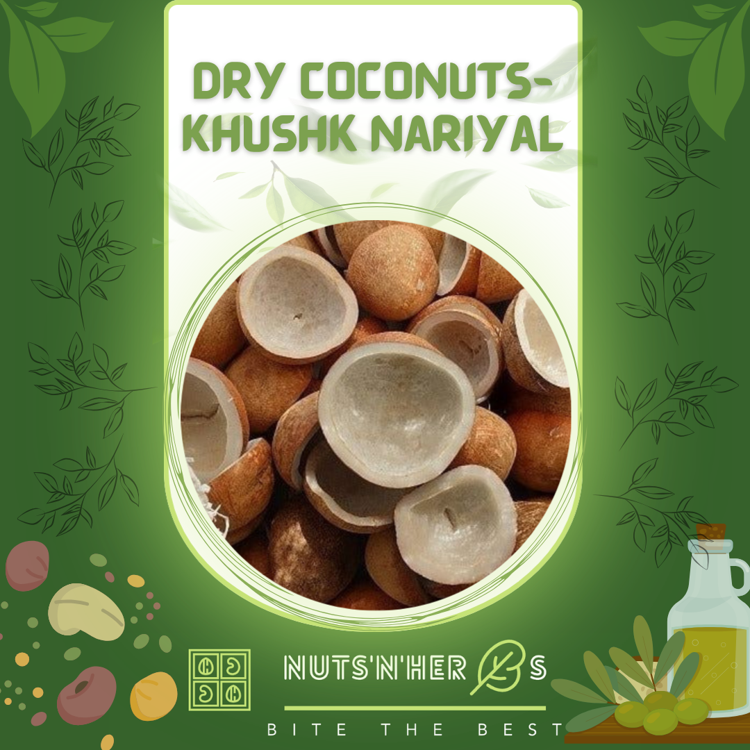 Dry coconut-Khuskh Naariyal-خشک ناریل