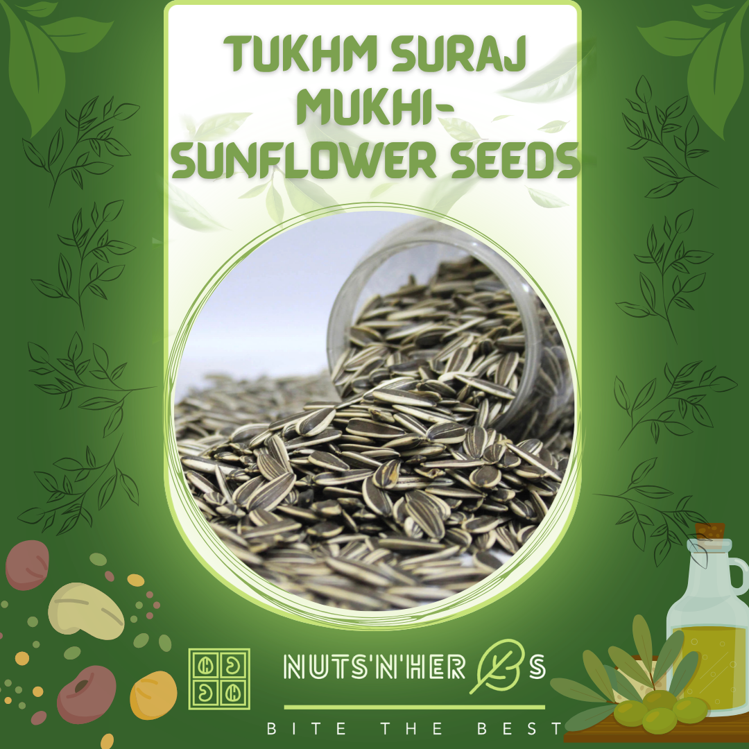 Tukhm Suraj Mukhi-Sunflower Seeds-تخم سورج مکھی