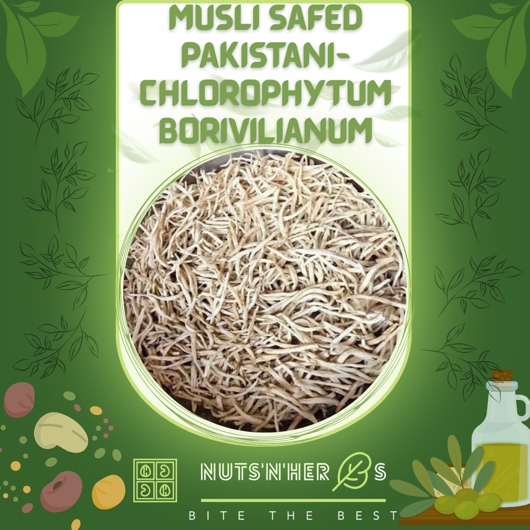 Musli Safed Pakistani-Chlorophytum Borivilianum-موصلی سفید
