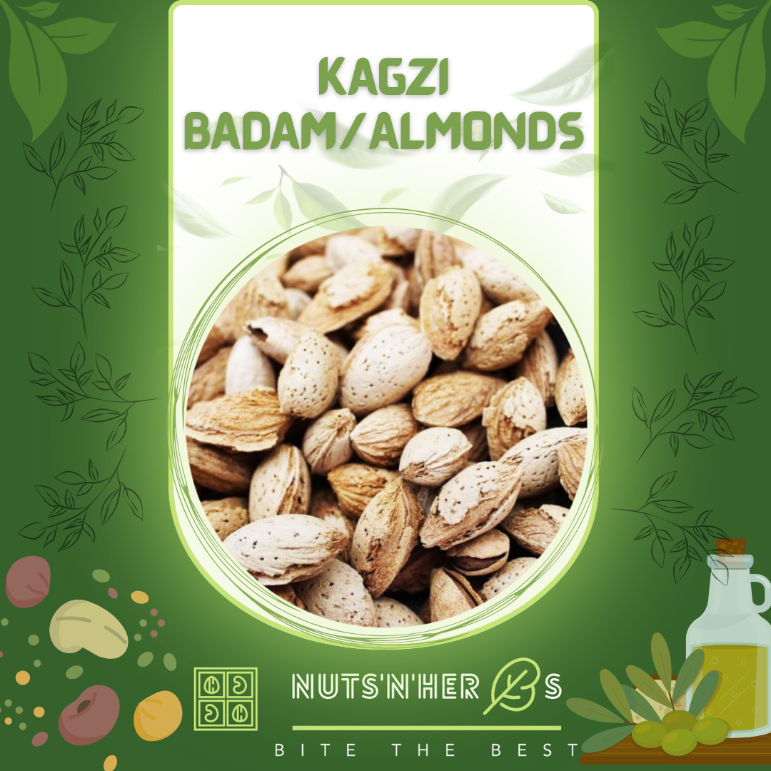 Momphalli Kagazi Badam- Australian Almonds-مونگ پھلی کاغذی بادام